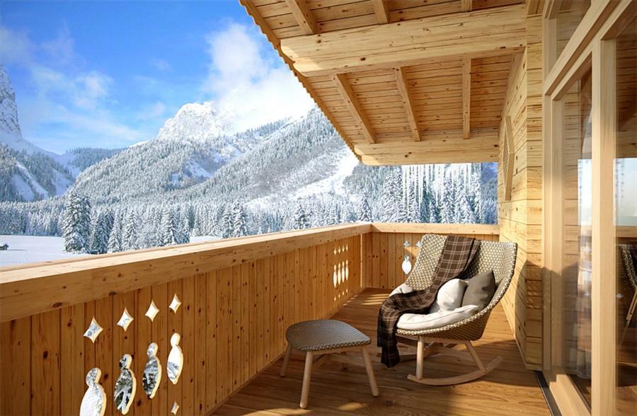 Alpenchalet im Leutaschtal Exterior foto